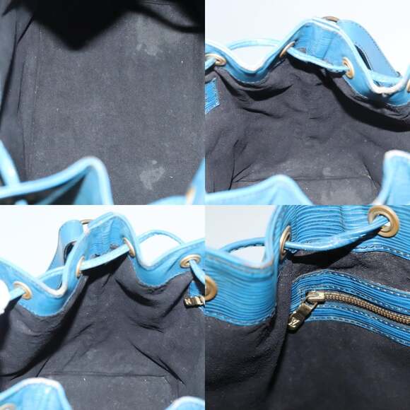 LOUIS VUITTON Epi Petit Noe Shoulder Bag Blue M44105 - Picture 12 of 13